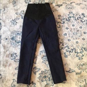 Loft maternity pants navy
